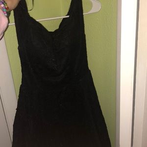 black homecoming dress! worn once!